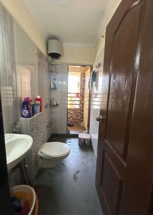 Bathroom in 1 BHK Apartment at Cosmos Park, Ghodbunder Road – for Sale