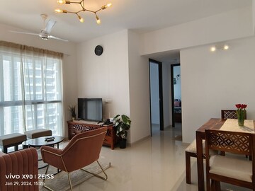 Living Room in 1.5 BHK Apartment at Lodha Palava Fresca, Dombivli East – for Rent