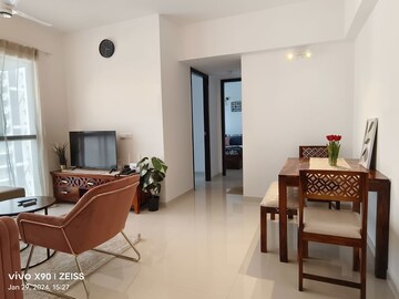 Living Room in 1.5 BHK Apartment at Lodha Palava Fresca, Dombivli East – for Rent
