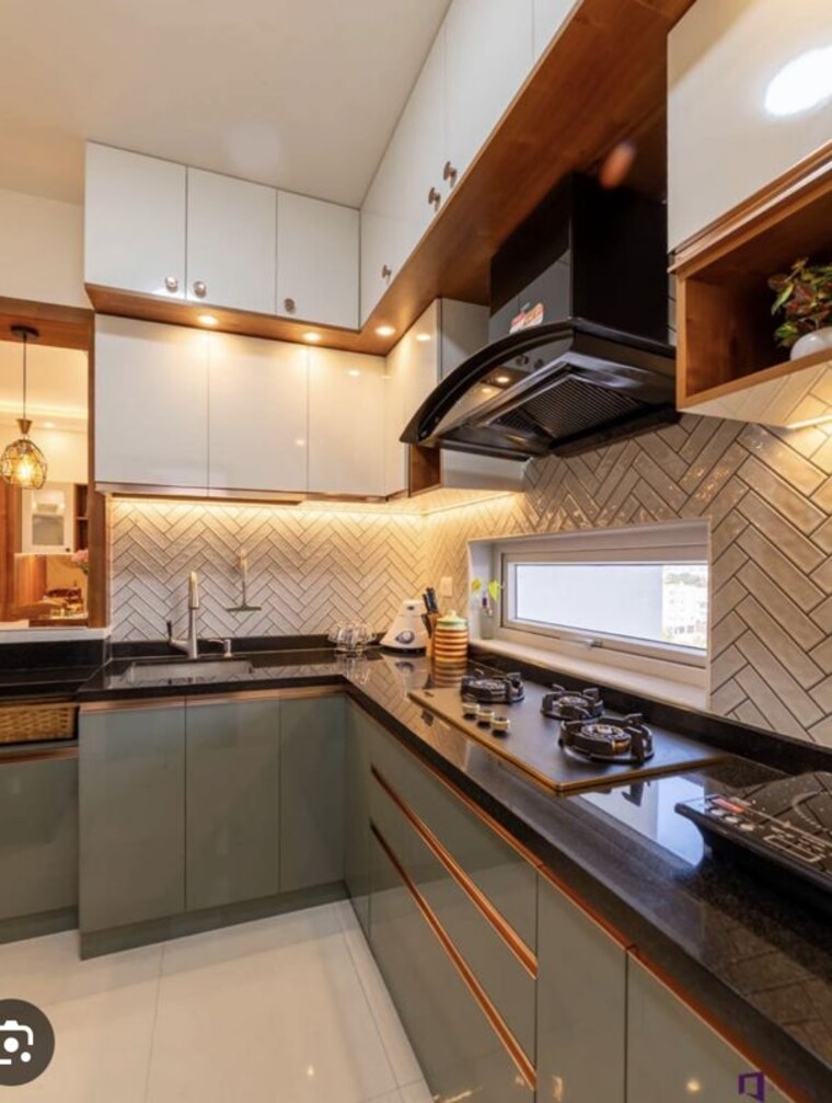 Kitchen, sector 81 2 Bedroom 1050 Sq.Ft. Builder Floor In Sector 81 Noida 10113286