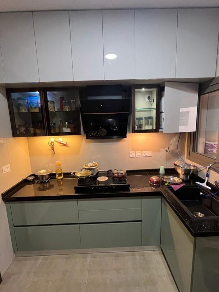 Kitchen, sobha-palm-courts 3 Bedroom 1500 Sq.Ft. Apartment In Kogilu Bangalore 10113525