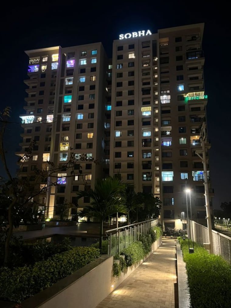 Exterior View, sobha-palm-courts 3 Bedroom 1500 Sq.Ft. Apartment In Kogilu Bangalore 10113525