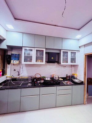 Kitchen in 2 BHK Builder Floor at Shalimar Garden Extension I – for Sale
