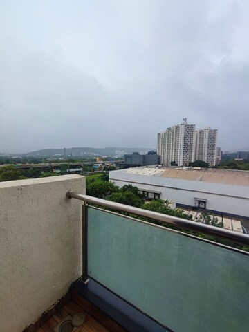 Balcony in 2 BHK Apartment at Ace Augusta, Hinjewadi – for Rent