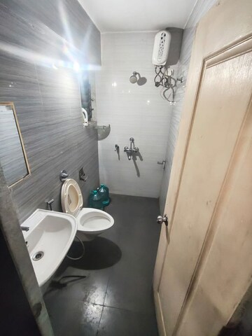 Bathroom in 1 BHK Apartment at Cosmos Jewels, Ghodbunder Road – for Sale