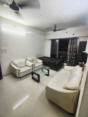 Living Room in 1 BHK Apartment at Cosmos Jewels, Ghodbunder Road – for Sale