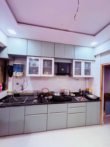 Kitchen in 2 BHK Builder Floor at Shalimar Garden Extension I – for Sale