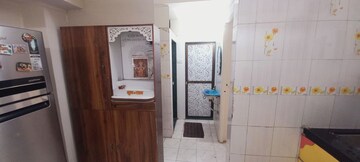 Bathroom in 1 BHK Apartment at Shreerang CHS, Shrirang Society – for Rent