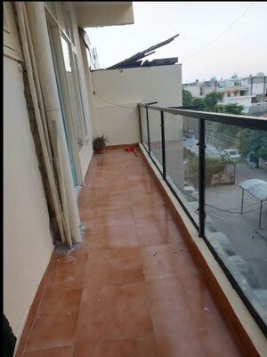 Balcony in 2 BHK Apartment at NK Savitry Enclave, Vip Road – for Rent