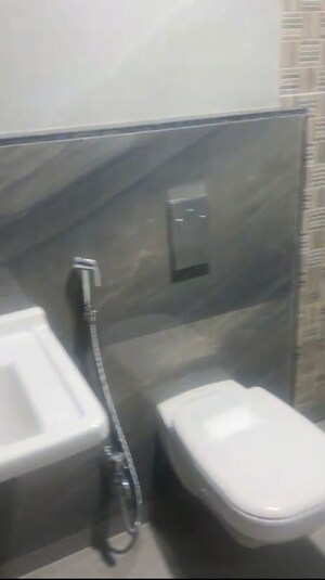 Bathroom in 2 BHK Apartment at Shapoorji Pallonji Joyville Hinjewadi, Hinjewadi – for Rent