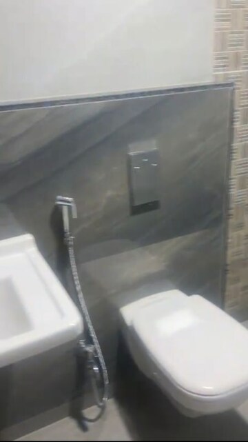 Bathroom in 2 BHK Apartment at Shapoorji Pallonji Joyville Hinjewadi, Hinjewadi – for Rent