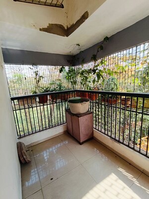 Balcony in 3 BHK Apartment at Walchand Terraces, Tardeo – for Rent