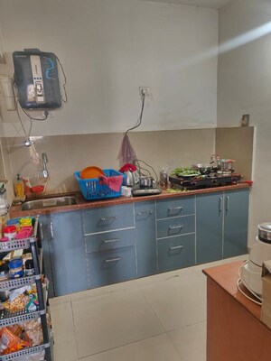Kitchen in 2 BHK Apartment at Samarth Residency, Baner – for Rent