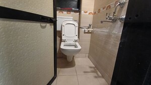 Bathroom in 2 BHK Apartment at Hiranandani Powai Park, Powai – for Rent