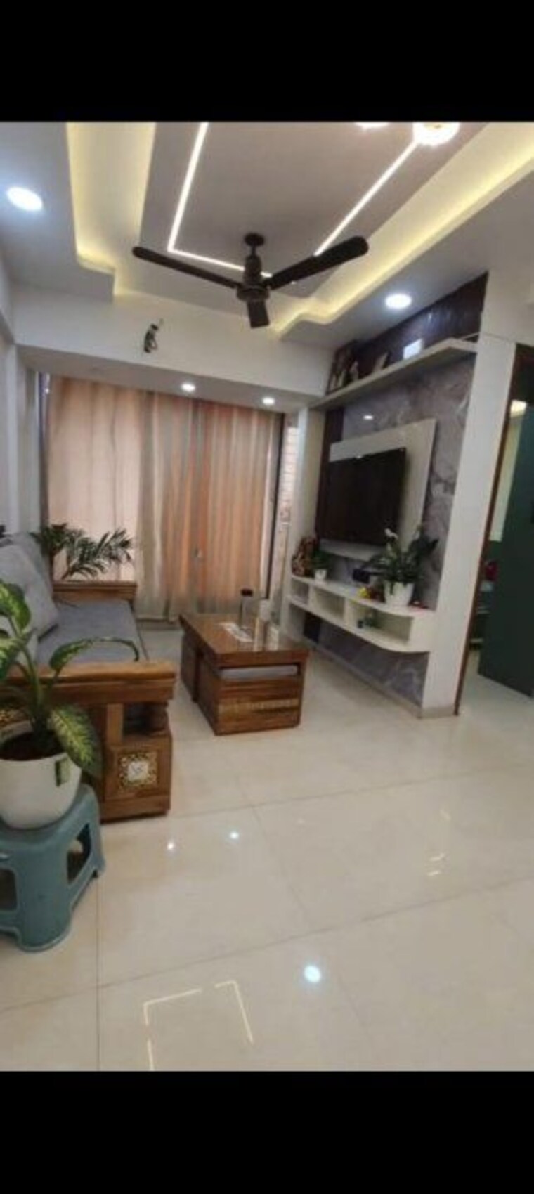 Living Room, gurukrupa-guru-anant-apartment 2 Bedroom 1250 Sq.Ft. Apartment In Ulwe Sector 2 Navi Mumbai 10113915