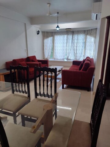Living Room in 2 BHK Apartment at Juhu – for Rent