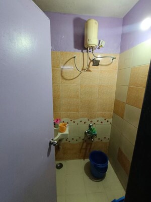 Bathroom in 2 BHK Apartment at Aishwaryam Ventures, Pimpri Chinchwad Pcmc – for Rent