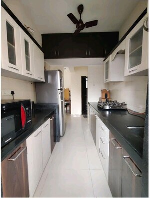 Kitchen in 1 BHK Apartment at Bhoomi Acres, Thane West – for Rent