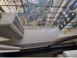 Balcony in 1 BHK Apartment at Bhoomi Acres, Thane West – for Rent