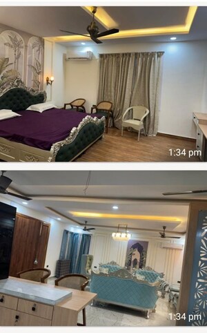 Master Bedroom in 3 BHK Independent House at Gamma Ii Greater Noida – for Rent