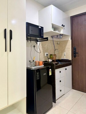 Kitchen in Studio Apartment at VJ IndiLife, Pashan – for Rent