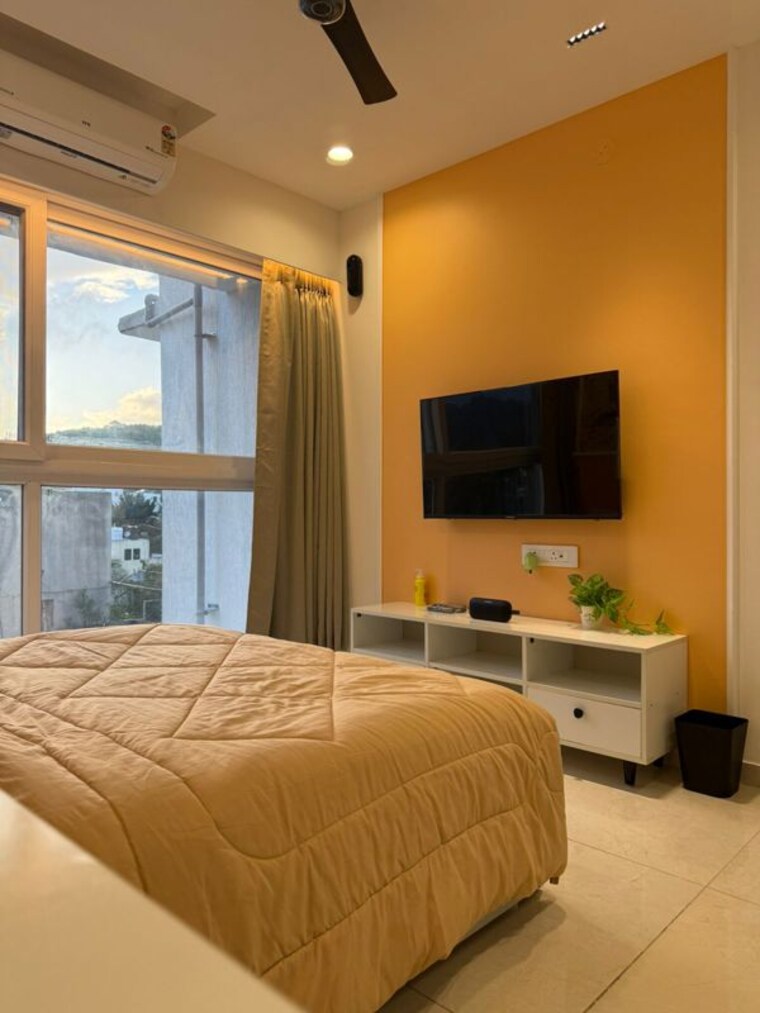 Bedroom, vj-indilife Studio 187 Sq.Ft. Apartment In Pashan Pune 10114154