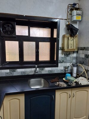 Kitchen in Studio Apartment at Dombivli West – for Rent