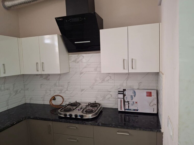 Kitchen, jamuna-enclave 3 Bedroom 1500 Sq.Ft. Builder Floor In Ambala Highway Zirakpur 10114216