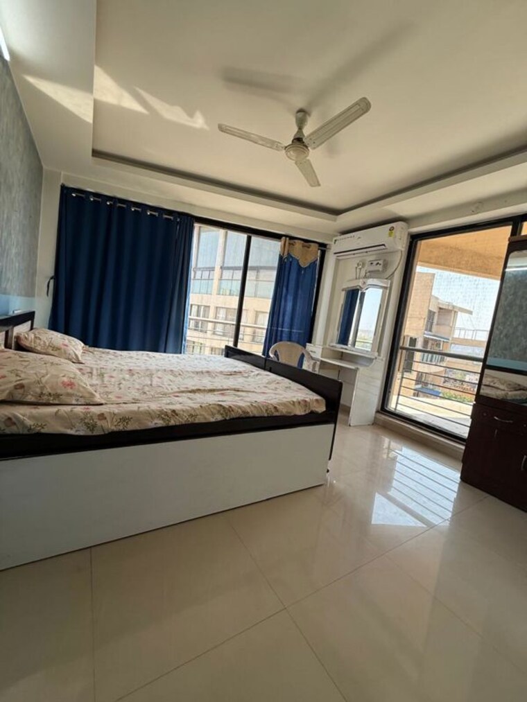 Bedroom, parmar-garden 3 Bedroom 1500 Sq.Ft. Apartment In Wanwadi Pune 10114284