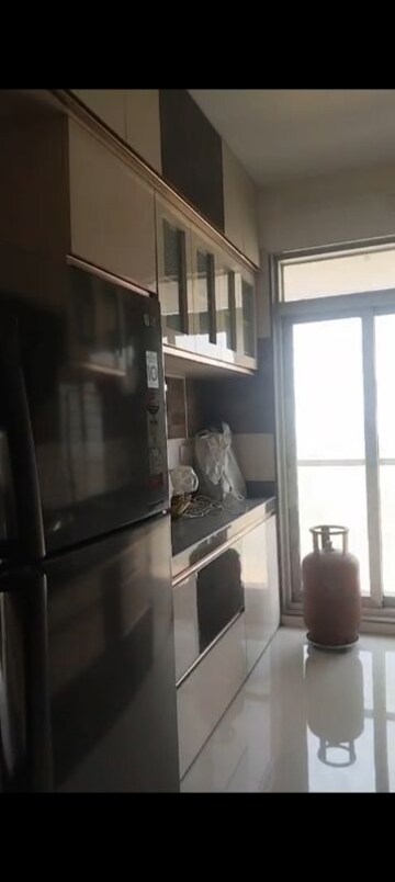 Kitchen in 2 BHK Apartment at Rehab Balaji Delta Tower 2, Ulwe – for Rent