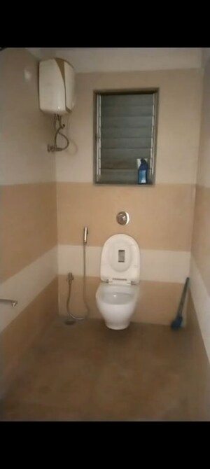 Bathroom in 2 BHK Apartment at Rehab Balaji Delta Tower 2, Ulwe – for Rent