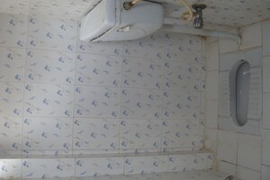 Bathroom in 1 RK Independent House at Rt Nagar – for Rent