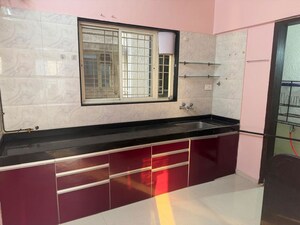 Kitchen in 3 BHK Apartment at Prayeja Pearl, Nanded – for Rent