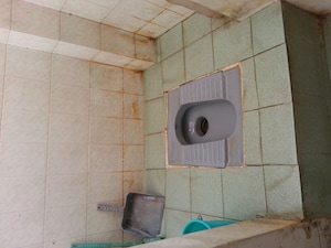 Bathroom in 1 RK Independent House at Rt Nagar – for Rent