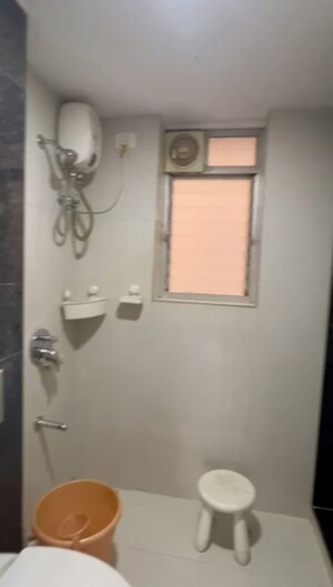 Bathroom in 2 BHK Apartment at Lodha Aqua, Mira Road – for Rent