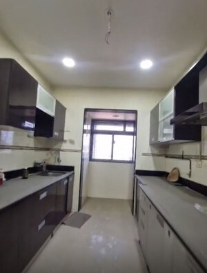 Kitchen in 3.5 BHK Apartment at National Sea Queen Heritage, Sanpada – for Sale