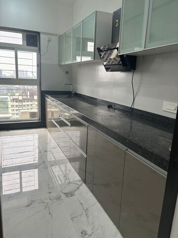 Kitchen in 3 BHK Apartment at Raheja Ridgewood, Goregaon East – for Rent