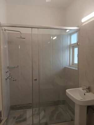 Bathroom in 3 BHK Apartment at Greater Kailash – for Rent