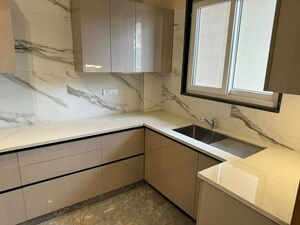 Kitchen in 3 BHK Builder Floor at Dlf Phase I – for Rent