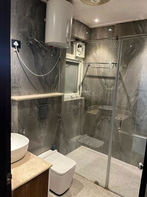 Bathroom in 3 BHK Builder Floor at Dlf Phase I – for Sale