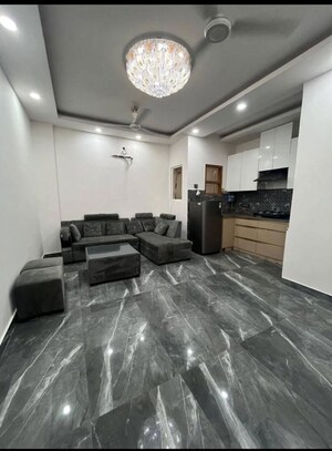 Kitchen in 1 BHK Builder Floor at Malviya Nagar – for Rent