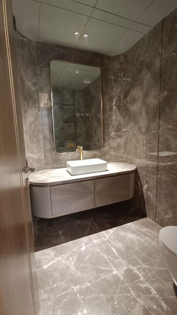 Bathroom in 4 BHK Apartment at Greater Kailash I – for Sale