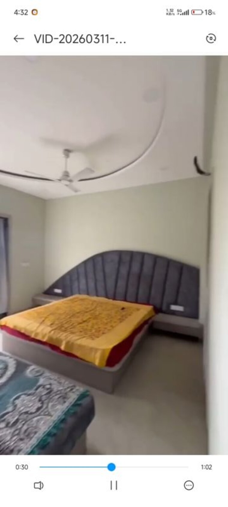 Bedroom, vijay nagar 2 Bedroom 1000 Sq.Ft. Apartment In Vijay Nagar Indore 10114595