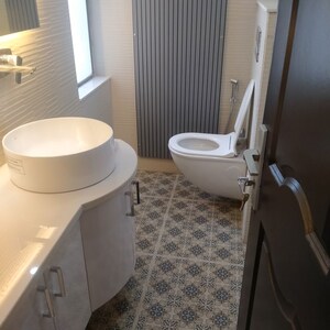 Bathroom in 3 BHK Apartment at Bestech Park View Spa Next, Sector 67 – for Rent