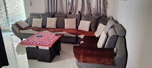 Living Room in 1 BHK Apartment at Antarkar And Joshi Ram Indu Park, Baner – for Rent