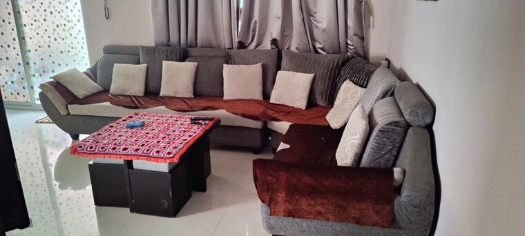 Living Room, antarkar-and-joshi-ram-indu-park 1 Bedroom 650 Sq.Ft. Apartment In Baner Pune 10114928