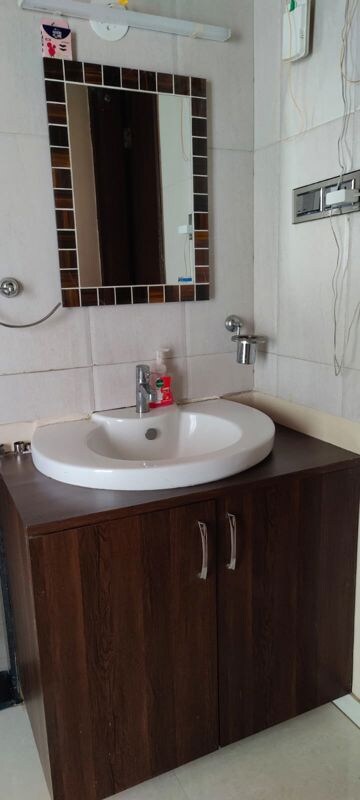 Bathroom in 1 RK Apartment at Anjor Apartment, Baner – for Rent