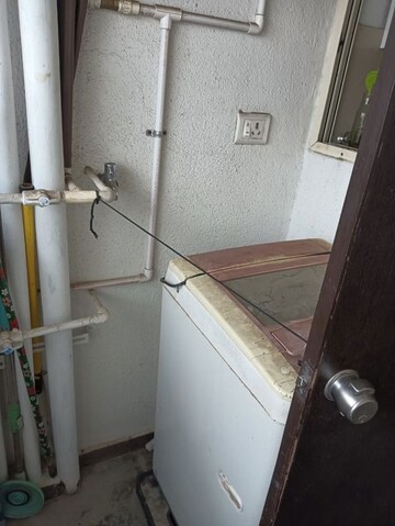 Bathroom in 1 BHK Apartment at Vishrant Society, Vishrantwadi – for Rent