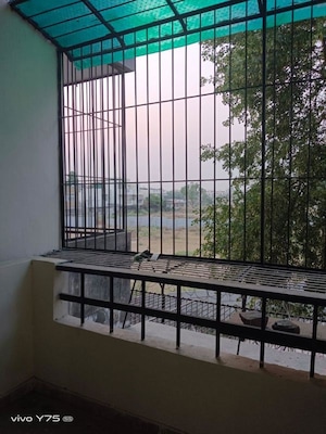 Balcony in 3 BHK Builder Floor at Satbari – for Rent