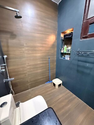 Bathroom in 3 BHK Apartment at Dwarka – for Sale